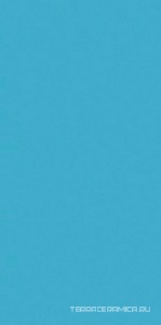 Плитка голубая Q002  глянцевая ZZ 24.4х11.9