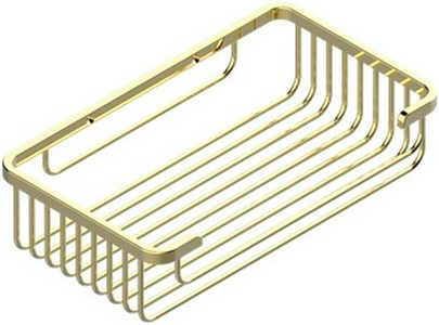 Полочка металл. решётка, глубокая 200х150mm (цв. латунь (Luxbrass)) Versailles ZZ