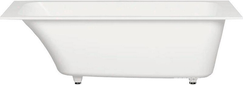 Ванна 1800х800хh600мм, встраив., литой камень S-Sense матовый цв.белый, д/к Up&Down в цвет ванны, интегрир.слив-перелив, ножки в компл, Orlanda Kit ZZ