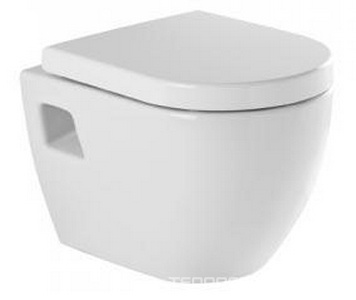 Унитаз подвесной 51x36,5см, сиденье с микролифтом в комплекте, Sanibold ZZ