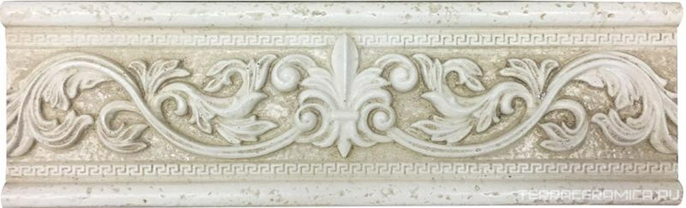 Бордюр широкий Alexa Ivory |13x30 XX
