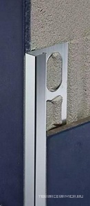 ZQTN/100 Профиль в форме прямого угла titanium bright polished aluminium 1x270