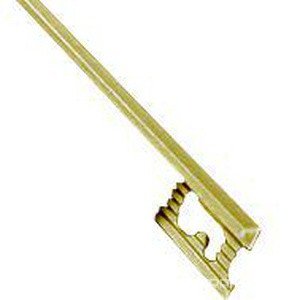 Окантовочный универсальный профиль алюминевый Anodized Gold 0.45x270 XX |3x270