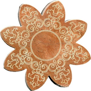 Тозетка Rojo Alicante Primera Marbl Tile № -3 золото (n048413) |10х10