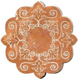 Тозетка Rojo Alicante Primera Marbl Tile № -5 серебро (n048413) |10х10