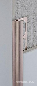 RBRS/10 Наружный алюминевый профиль copper satin polished XX| 1x270