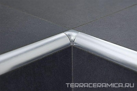 TIAS/10 Внутренний угол satin polished silver для n006207