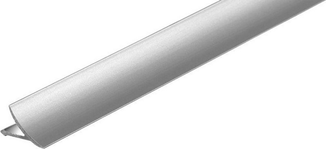 TCAE 220 Внутренний алюминиевый угол серебро анодированный T-COVE 22мм |2.2x250 XX