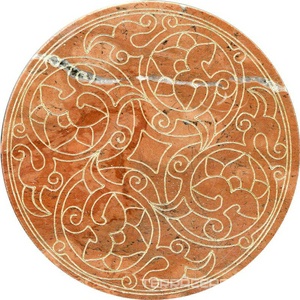 Тозетка Rojo Alicante Primera Marbl Tile № -6 золото (n048413) |10х10