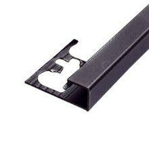 Профиль в форме прямого угла, универсальный Polished Black |1.0x270