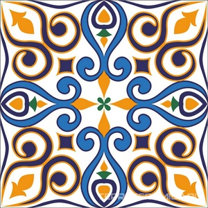 Декор Arabieska-3 для коллекции Капри |20х20