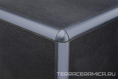 TAF/10 Внешний угол smoked satin polished aluminium для n006229