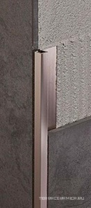 ZQBRN/100 Профиль в форме прямого угла copper bright polished aluminium 1x270