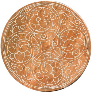 Тозетка Rojo Alicante Primera Marbl Tile № -6 серебро (n048413) |10х10