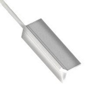 Профиль для тонкого керамогранита/керлита/laminam Anodised silver 0.45x270 |3x270