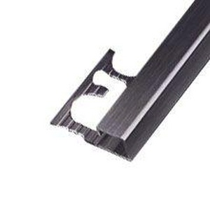 Профиль в форме прямого угла, универсальный Brushed Black |1.0x270