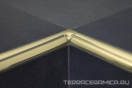 TIB/10 Внутренний угол bright polished  gold для n006199