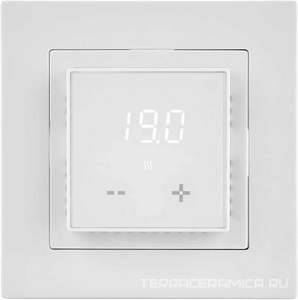 Терморегулятор электр. ETR-340 белый