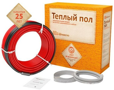 Секция нагревательная кабель"Warmstad"WSS 39,0м /580 Вт