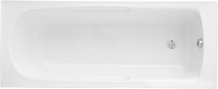 Акриловая ванна Aquanet Extra 170x70, без каркаса и панелей, цв. белый, ZZ