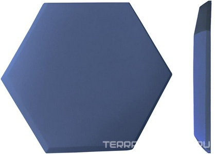 Рельеф Геометрия1 K-1635 KL ( синий ) матовый  |14x16x1.5