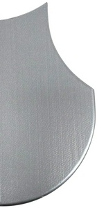 Декор Roof PR silver |18x8