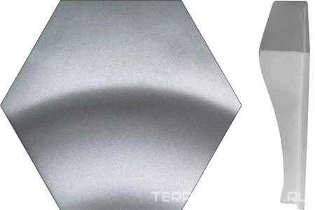 Рельеф Иллюзия2 K-1501 KL ( серебристый ) матовый |13,4x15,4