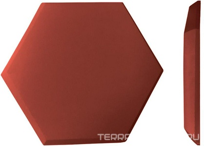 Рельеф Геометрия1    K-1845 KL ( красный ) матовый |  14x16x1.5