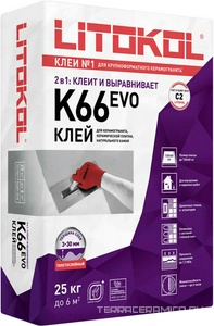 Клеевая смесь LitoFloor K66 25 кг. ZZ