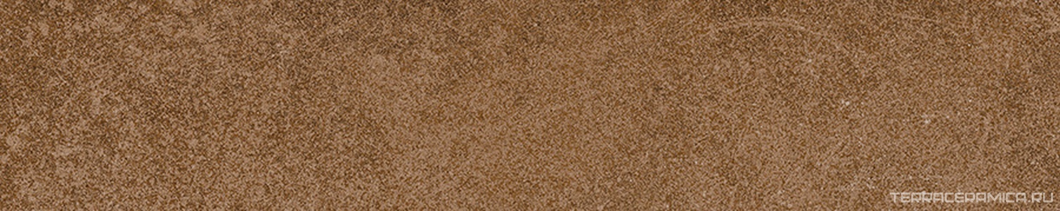 Плинтус Руссильон коричневый матовый обрезной 60x9,5x0,9