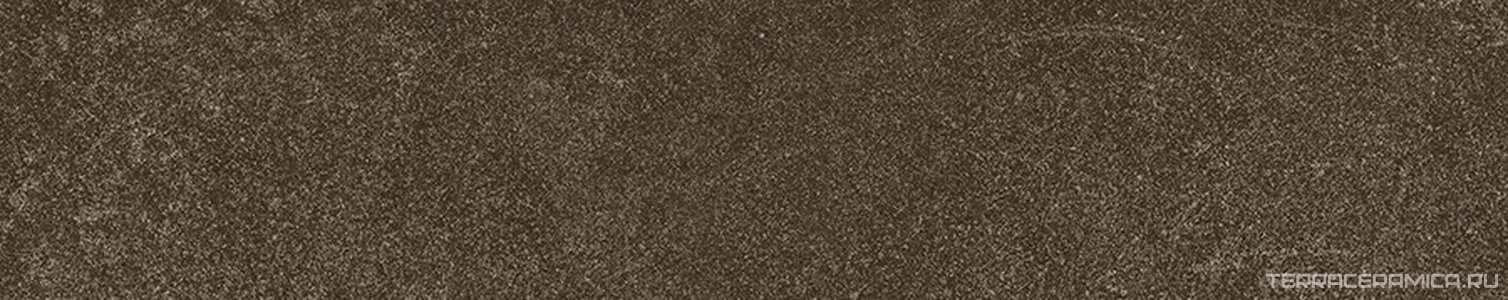 Плинтус Руссильон коричневый тёмный матовый обрезной 60x9,5x0,9
