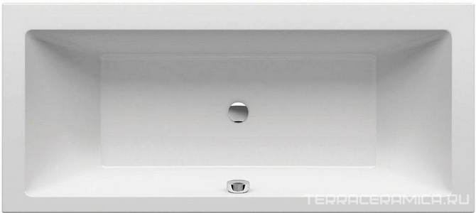 Ванна акриловая FORMY 180x80 см, цвет  белая