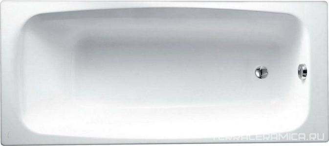 Ванна Diapason 170x75 без отверстий под ручки, без ножек ZZ