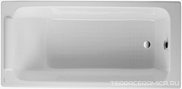 Ванна чугунную Parallel с антискользящим покрытием /170x70/, без ножек (Е4113-NF) ZZ