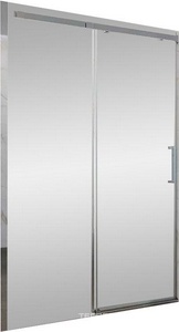 Душевая дверь раздвижная VN71 120 см, профиль хром, стекло прозрачное, Easy Clean ZZ
