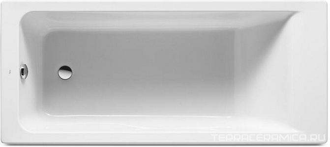 Акриловая ванна Roca Easy 170x70 см, БЕЗ каркаса, БЕЗ панелей, ZZ