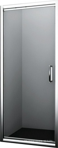 Душевая дверь в нишу Salm 27I04 90 см,88-92*2000 см, профиль хром, стекло прозрачное, ZZ