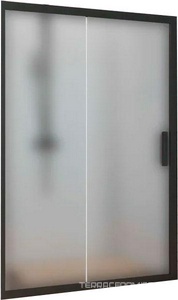 Душевая дверь в нишу Kubele DE019D2-MAT-BLMT 140 см, профиль матовый черный, ZZ