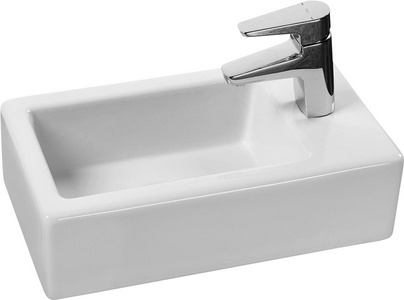 Раковина Эрис 45*25 см для тумбы Эклипс, белая ZZ