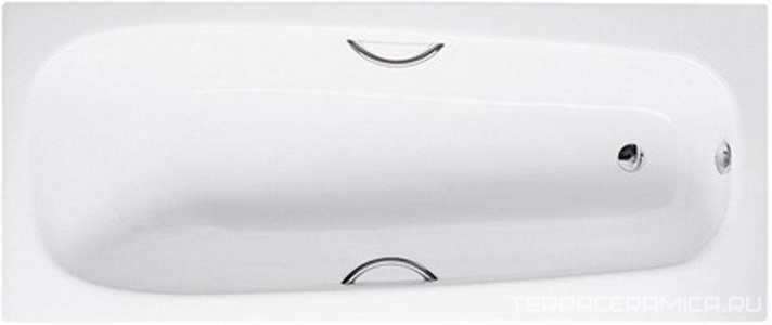 Ванна 180х80хh42(56)см,с шумоиз, (БЕЗ ручек арт.B080-901cr, без ножек арт.B23-1500), (цв.белый с Glaze Plus),(д/станд.слива-перел.),Bette Form Safe KL