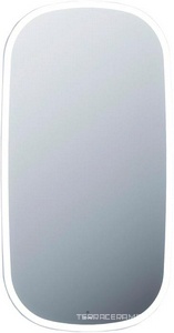 Зеркало Func 55x100см, прямоугольное с окрыглыми краями, с контурной LED-подсветкой, ИК- сенсором, ZZ