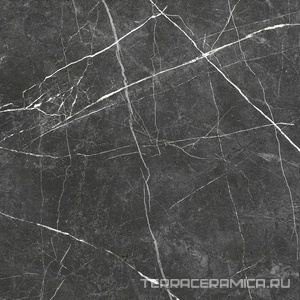 Marble line dark grey матовый серый темный 60х60