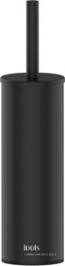 Ерш Optima Home напольный, 8.4x8.4x34 см, цв. черный матовый,  ZZ