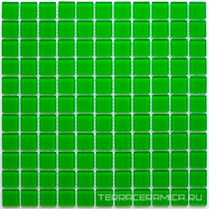 Green glass (25x25x4) ZZ 30x30