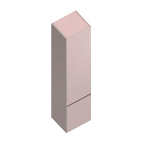 Пенал CUBO подвесной левый 165, мальва матовый ZZ