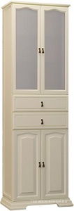 Пенал Риспекто 60 напольный 582/1982/380 мм , цв. сл кость, фурнитура бронза ZZ