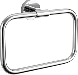 Полотенцедержатель кольцо 15х20,5х5,5см, (цв.хром), Basic ZZ