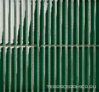 Mosaic 1.5х14.5 Y15F340 Зеленый глянцевый 29.4х31.3