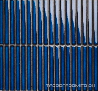 Mosaic 1.5х14.5 Y15FW05 Синий глянцевый 29.4х31.3