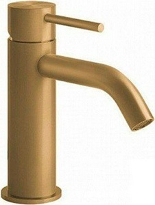 Смеситель для раковины, без д/к, (цв.Brushed Brass PVD), Flessa ZZ